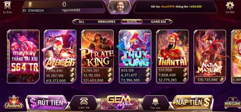 Cổng game bài đổi thưởng đẳng cấp mọi thời đại - Gemwin 1 Giới thiệu về cổng game Gemwin