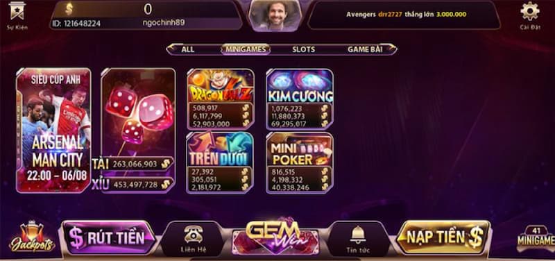 Cổng game bài đổi thưởng đẳng cấp mọi thời đại - Gemwin 2 Những sản phẩm cá cược phổ biến tại Gemwin