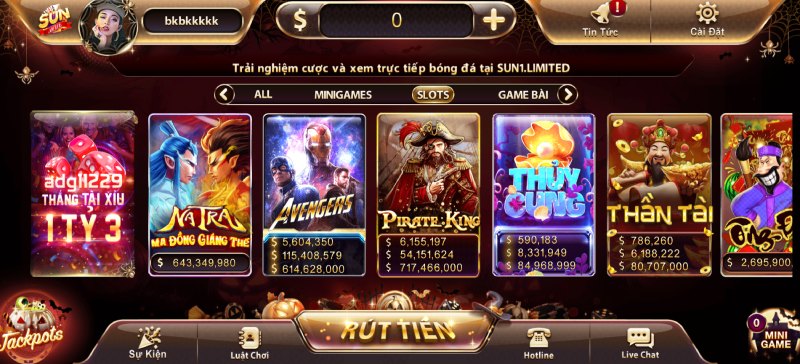 Sunwin - Cổng game đổi thưởng giải trí đỉnh cao số một 3 Tham gia quay Slot game cực sôi động tại Sunwin